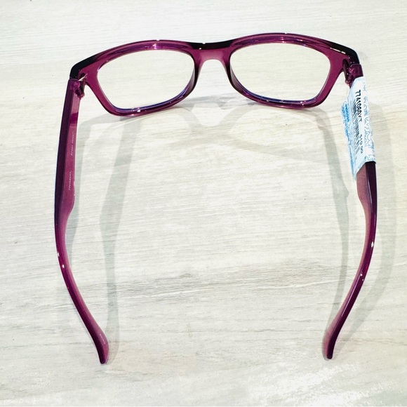 ICU Eyewear Kids Screen Vision Blue Light Filtering Large Oval Glasses Purple - Picture 4 of 15